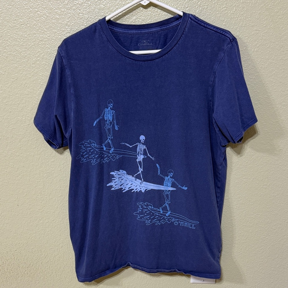 O'Neill Navy Skeleton Surf T-Shirt